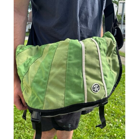Crumpler The Barney Rustle Blanket Messenger bag (18x11) vintage 90s/00s Y2K - Picture 1 of 12
